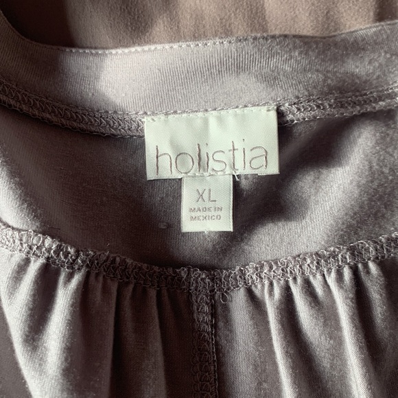 holistic soft cotton cardigan button down with pockets size xl  lightweight putt - Picture 5 of 6